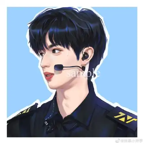 刘耀文绝美侧颜