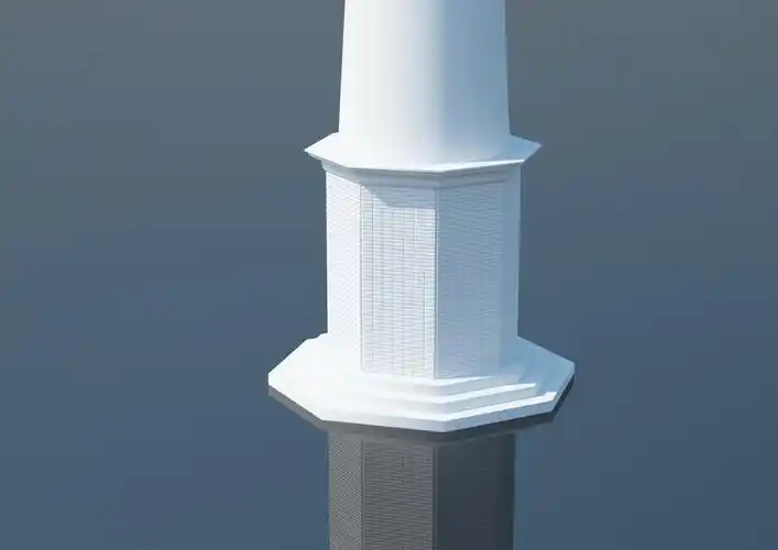 简单的塔3d模型