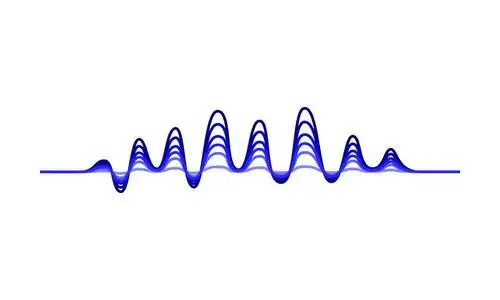 音频均衡器声音扬声器线图标, 电子和数字, 扬声器符号, 矢量图形, 一