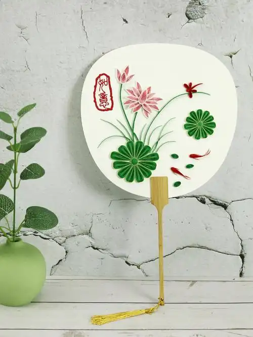 指艺衍纸画如意教师节国风中国纸艺古风伴手团建折纸