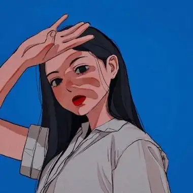 头像图片2021女手绘高清好看的2021最流行女生手绘头像图片