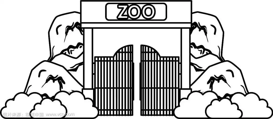 动物园入口正面