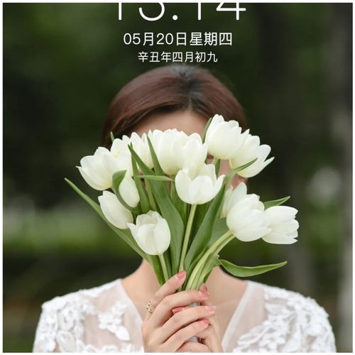 小清新白色郁金香唯美新娘伴娘结婚礼婚纱照领证高端手捧花道具