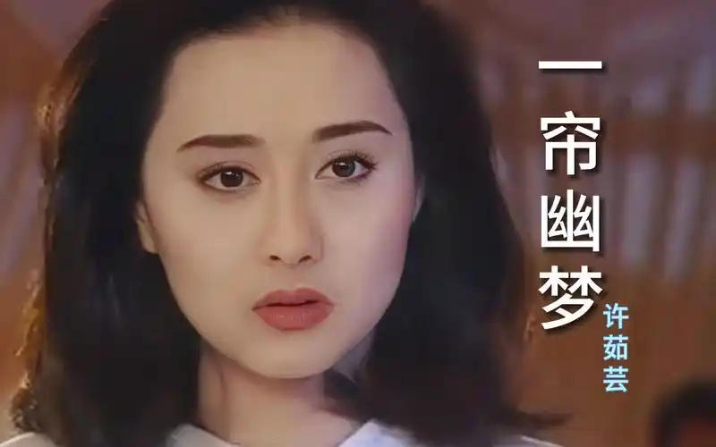 陈德容和萧蔷谁最美,许茹芸一首《一帘幽梦》带你看看这对姐妹花