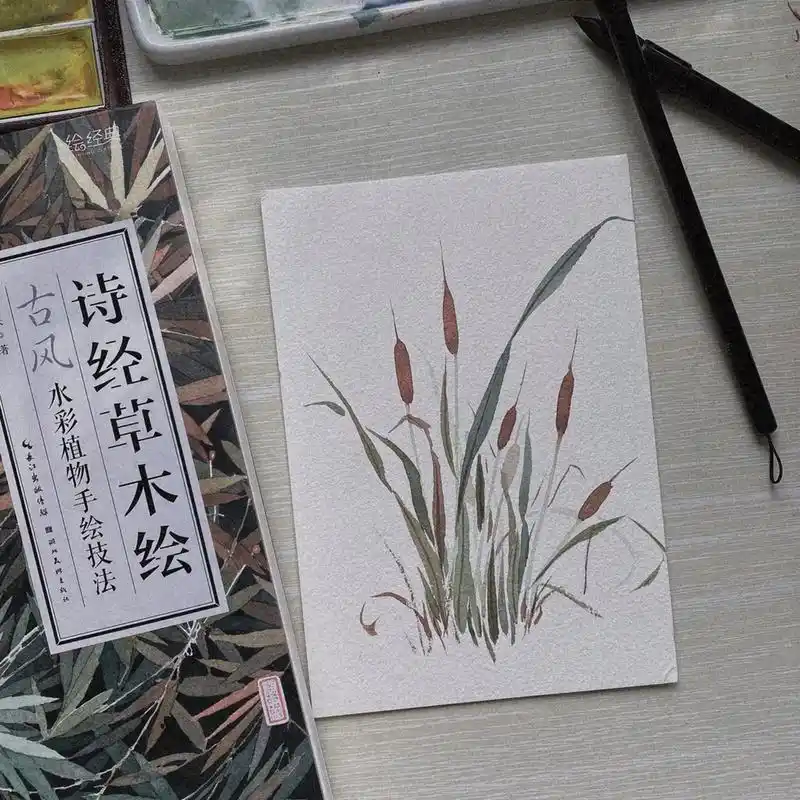 古风水彩插画练习