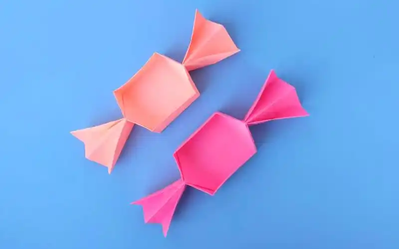 女生都喜欢的糖果盒子折纸做法简单又漂亮手工折纸视频教程