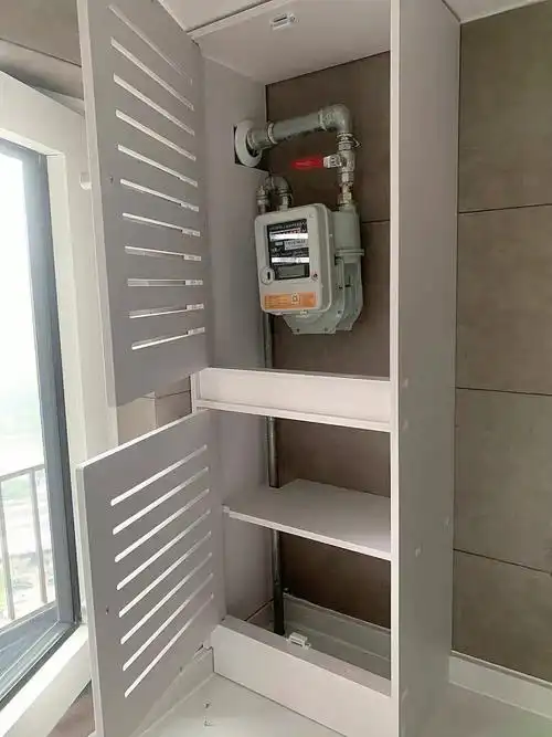 厨房燃气表遮挡