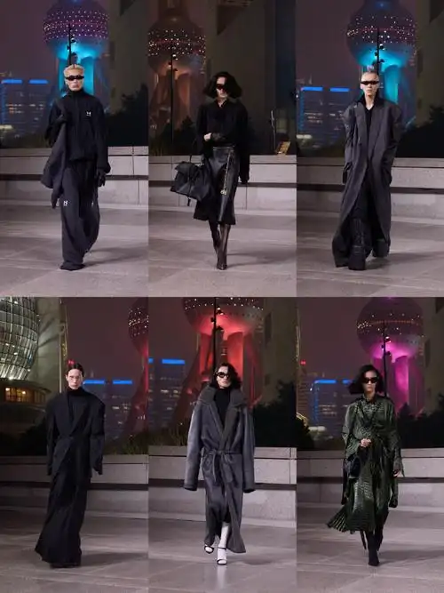 巴黎世家春季25发布秀##巴黎世家在上海##巴黎世家大秀