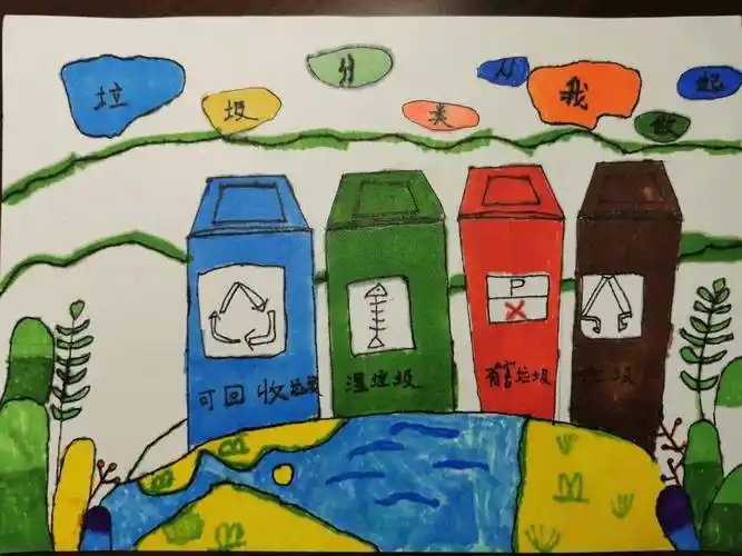 描绘美丽家园——乐业小学开展"垃圾分类"宣传画征集活动_环保