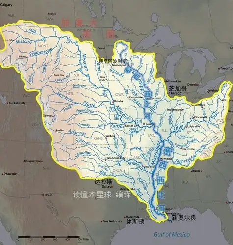 美国母亲河的中下游区域为何沦落成落后地区