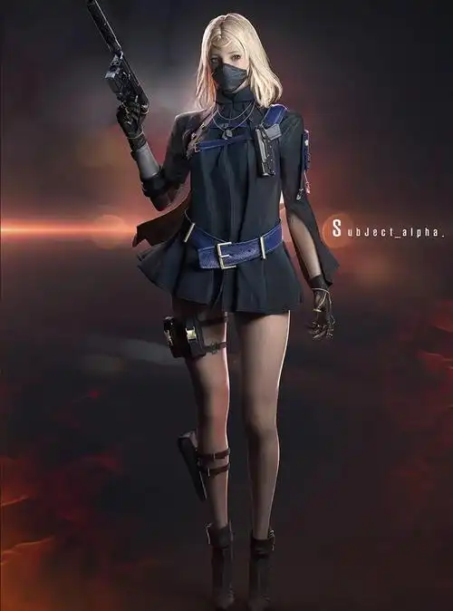 穿越火线女角色高清全身写真集美图鉴赏