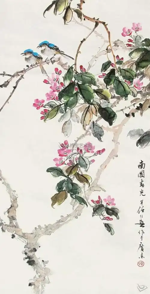 岭南名家黄幻吾花鸟画形神兼备雅俗共赏