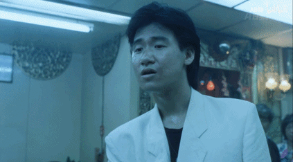 而提到经典的粤语素材,就必须要说一下张学友的经典表情  " 吔屎滥沣