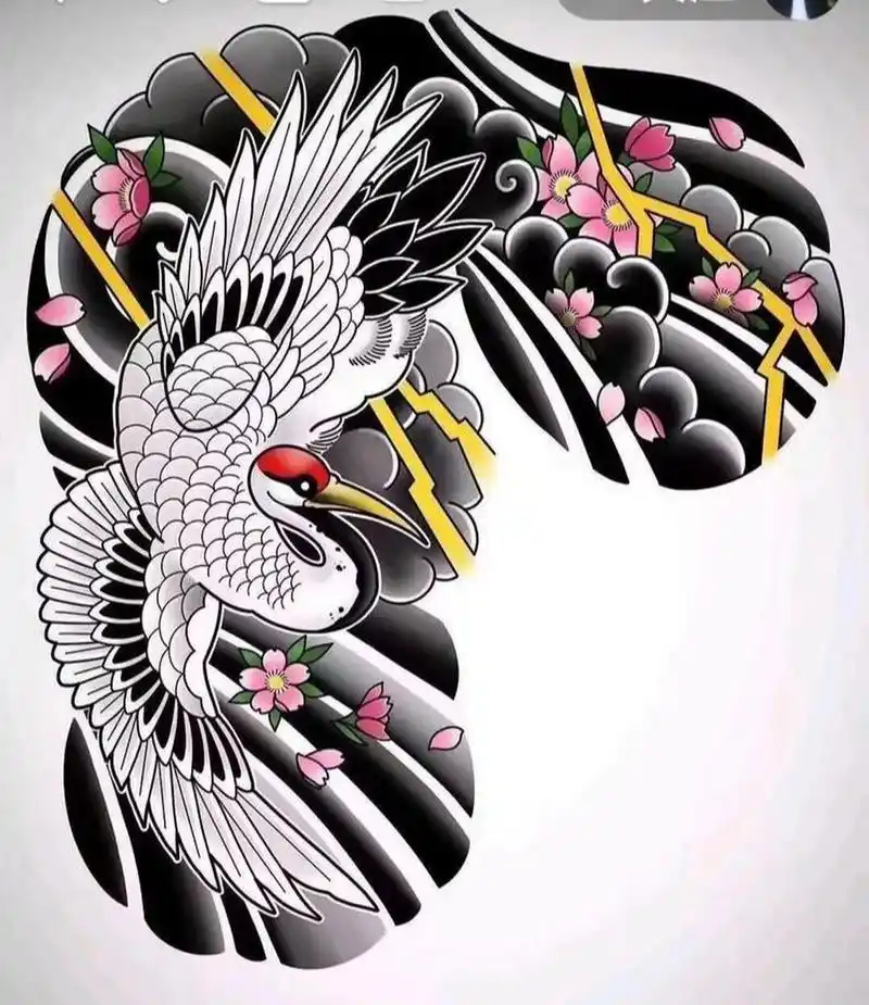 半甲纹身手稿分享 湛江纹身