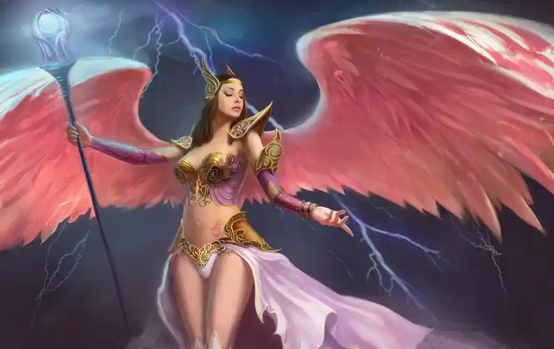 天使 精灵 唯美 动漫