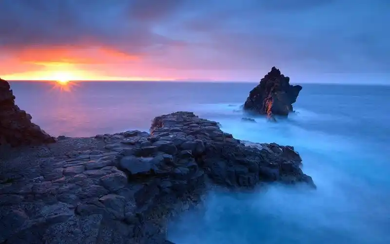 唯美自然风光高清大海风光宽屏电脑桌面主题壁纸一