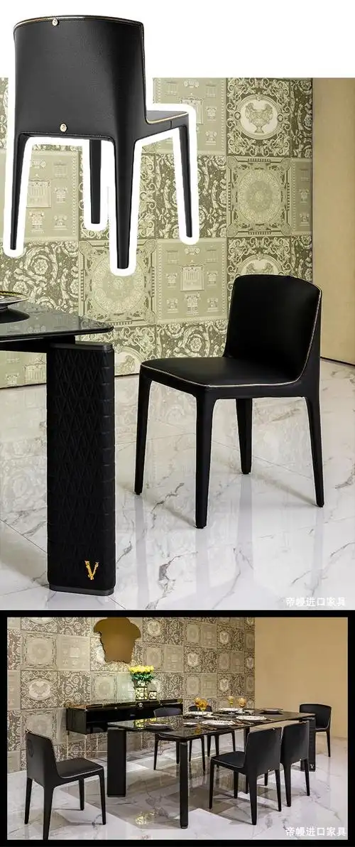 盘点高端进口家具:fendi casa,versace home 黑色家具设计之美