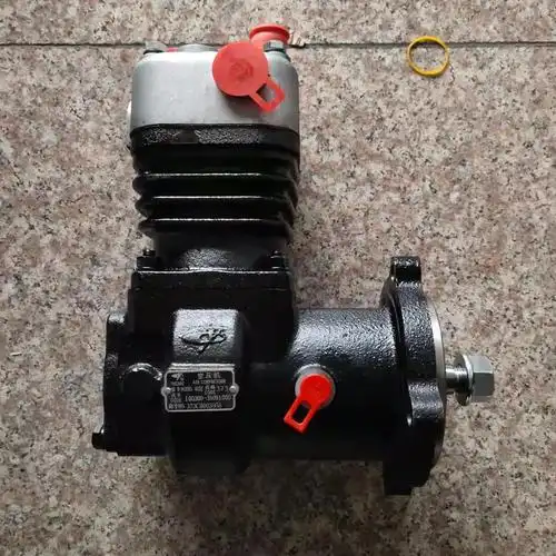 玉柴41054102发动机配件原厂空压机打气泵空气压缩机1dq300