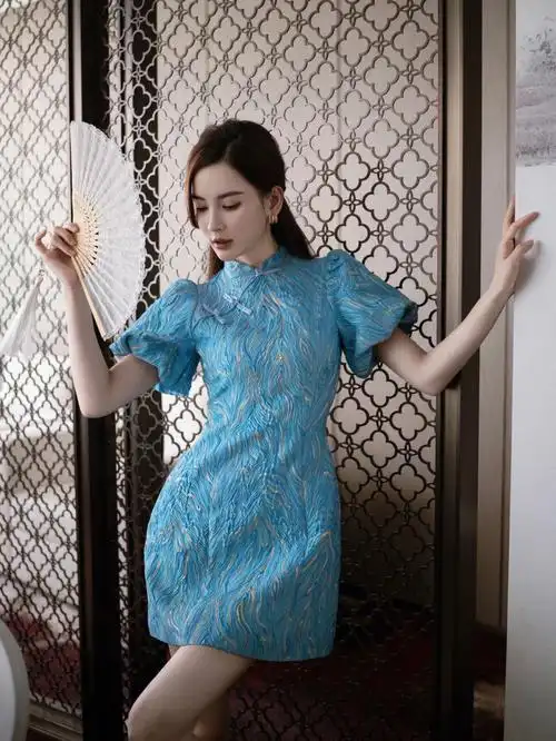 新中式改良旗袍到底有多美