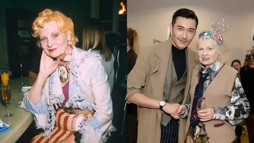 英国著名时尚设计师"西太后"去世,享年81岁,胡兵发文晒照悼念