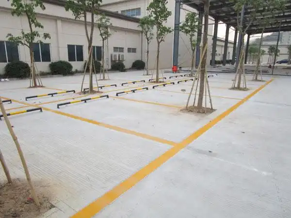 路虎交通分享停车场车位划线的标准尺寸与规划
