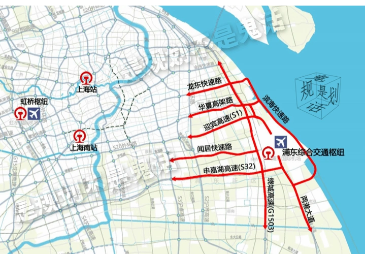 上海机场联络线建成后,虹桥和浦东两大枢纽间运行