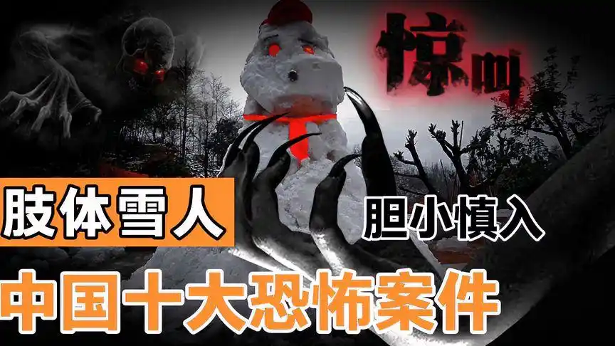 十宗罪《肢体雪人》中国十大恐怖案件,胆小慎入!-影视综视频-搜狐视频