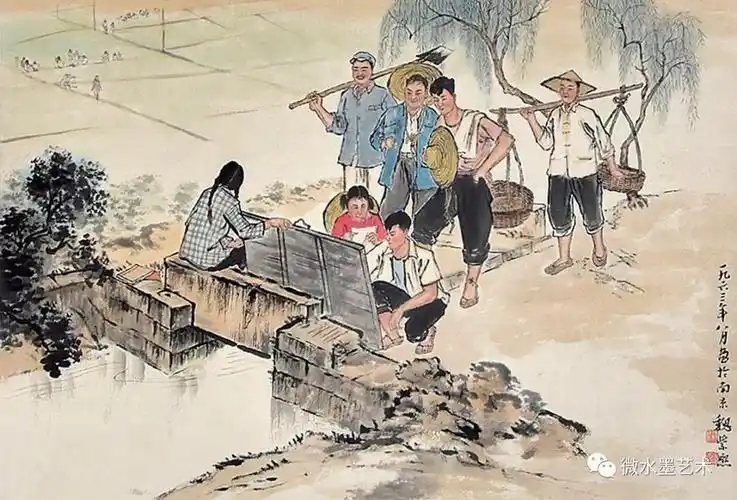 五六十年代春耕图美翻了