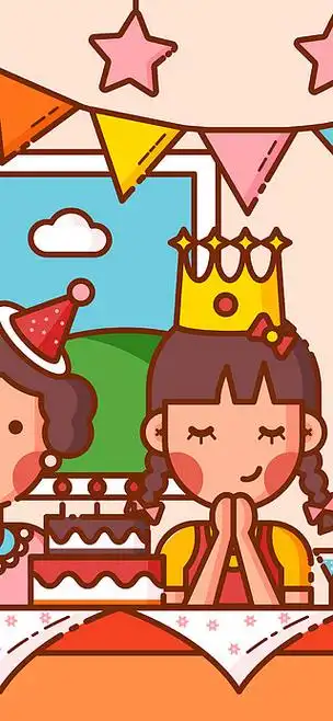 mbe之插画过生日