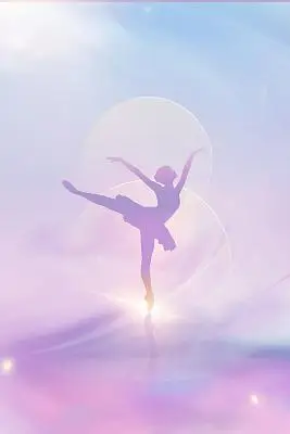 梦幻渐变色妇女女神节女神灯光舞蹈妇女节海报背景