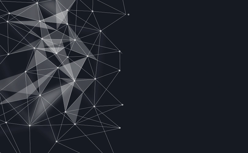 黑色科技感电子金融投资信贷公司名片