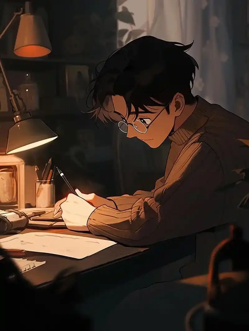 假期来了,暑假作业做多少了?  #动漫男头 #二 - 抖音