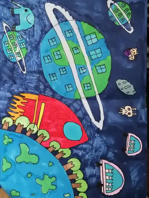 《慧心校本》《科幻画》开创思维