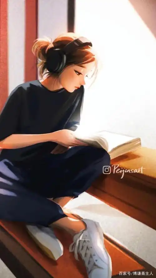 peijinsart 女孩插画作品欣赏(图)