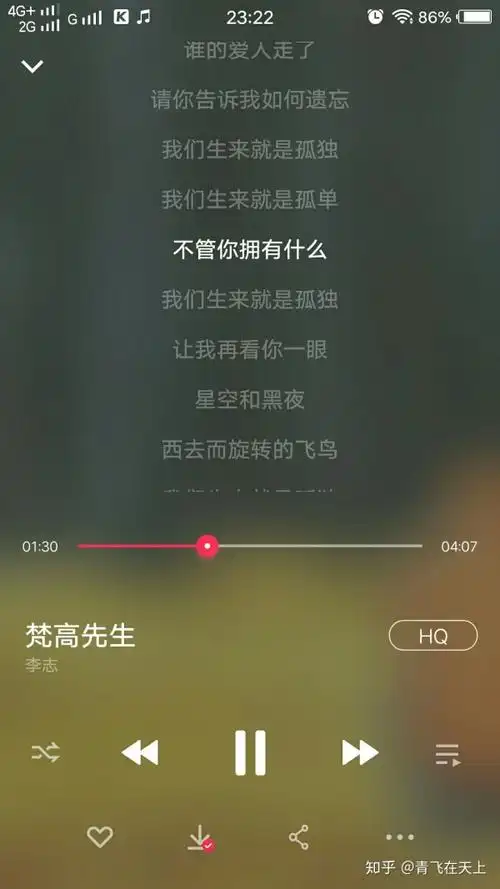 李志《梵高先生》