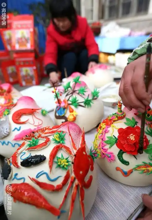 青岛花馍飘香迎新春 惟妙惟肖 栩栩如生