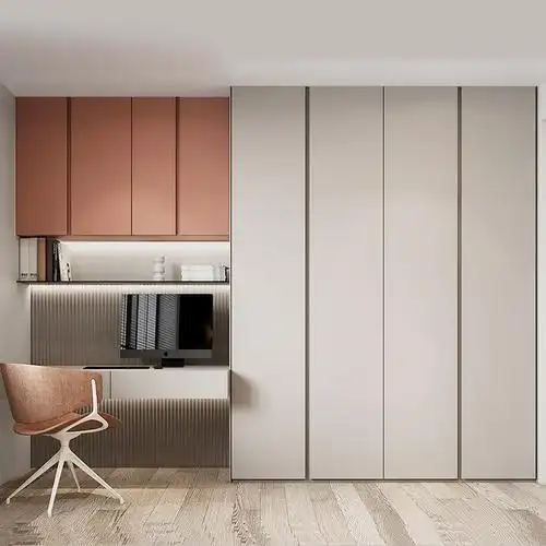 广州花都主卧室整体衣柜定制现代轻奢衣帽间定做开放式衣橱全屋