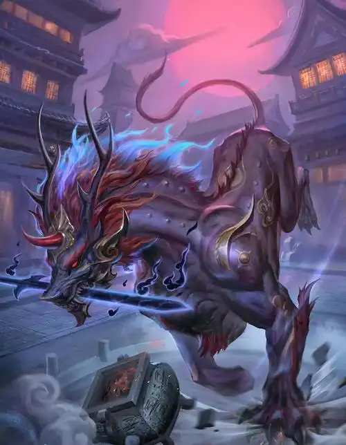 上古时期神话传说中有很多种神兽,如白泽,夔,凤凰,麒麟,梼杌,獬豸,犼