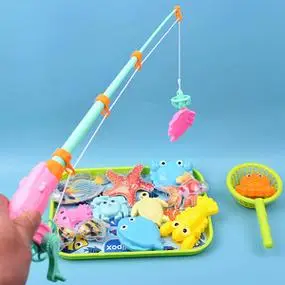 儿童塑料钓鱼玩具