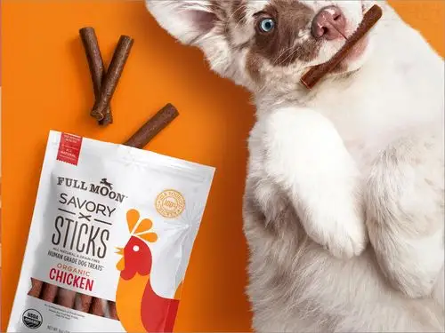 美国full moon宠物狗粮食品包装设计欣赏