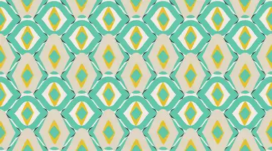 精致美丽的装饰.几何时尚面料印花.无缝矢量模式照片