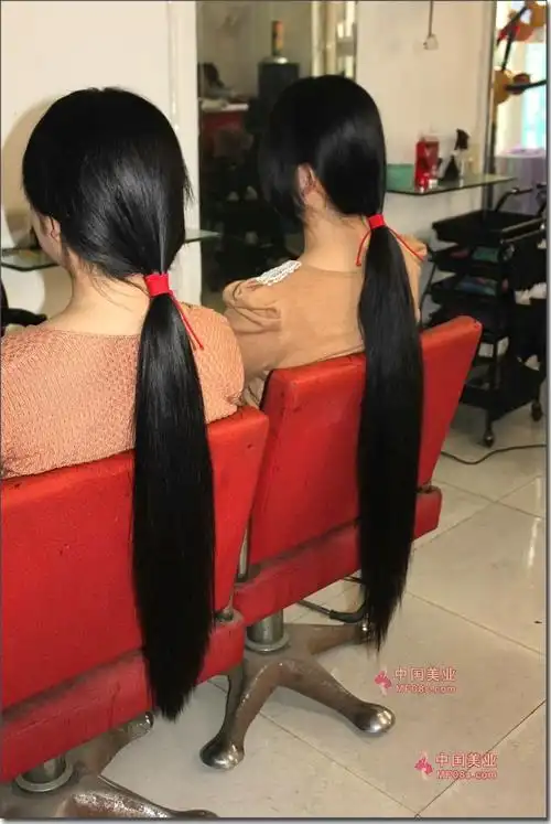剪双胞胎姐妹的长发-face-109# 剪发_中国长发