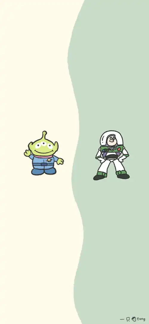 插画 素材 ins 韩系 可爱 简约 手绘 动漫 锁屏 屏保 卡通 背景 纯色