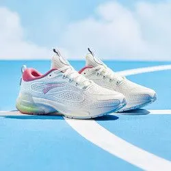 anta安踏安踏跑步鞋女鞋2021春款轻便透气舒适运动休闲鞋