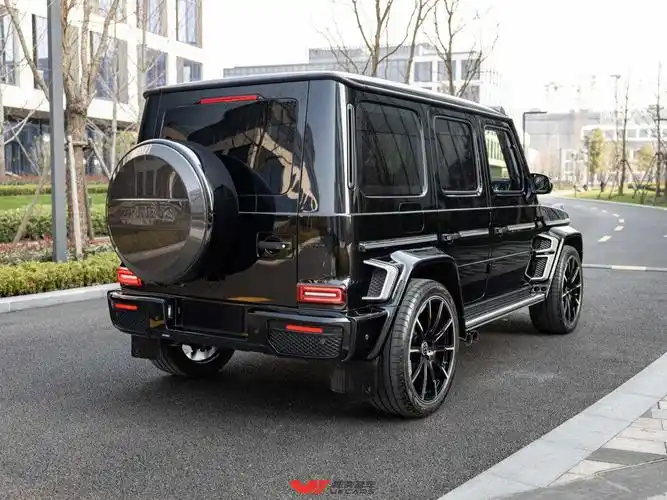 21年12月上牌 奔驰g500 黑外棕内 全车博速套件 行驶17800公里#奔驰