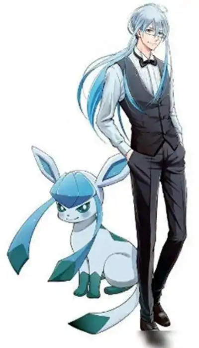 《宝可梦》伊布家族拟人化,冰伊布成了管家,月伊布只管撒娇卖萌