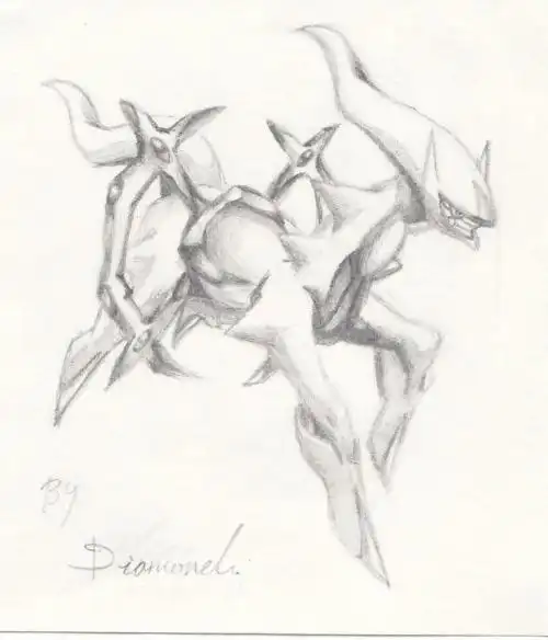 阿尔宙斯可怕的简笔画