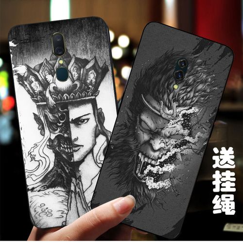 a9佛魔善恶一念oppoa9 a9x k3手机壳悟空恶僧潮男款软套realme x