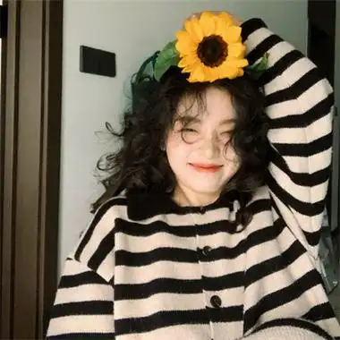 好开心好阳光女头真人优质 笑容开心女头氛围高清治愈系可爱女头