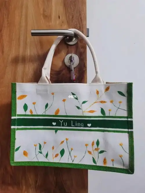 丙烯手绘帆布袋